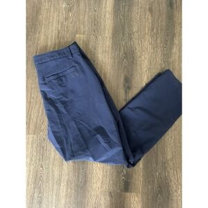 Under Armour Match Play Golf Pants Mens Size 36x32 Flat Front Navy Lightweight